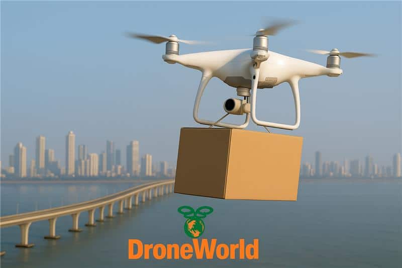 Drone delivery in Mumbai
