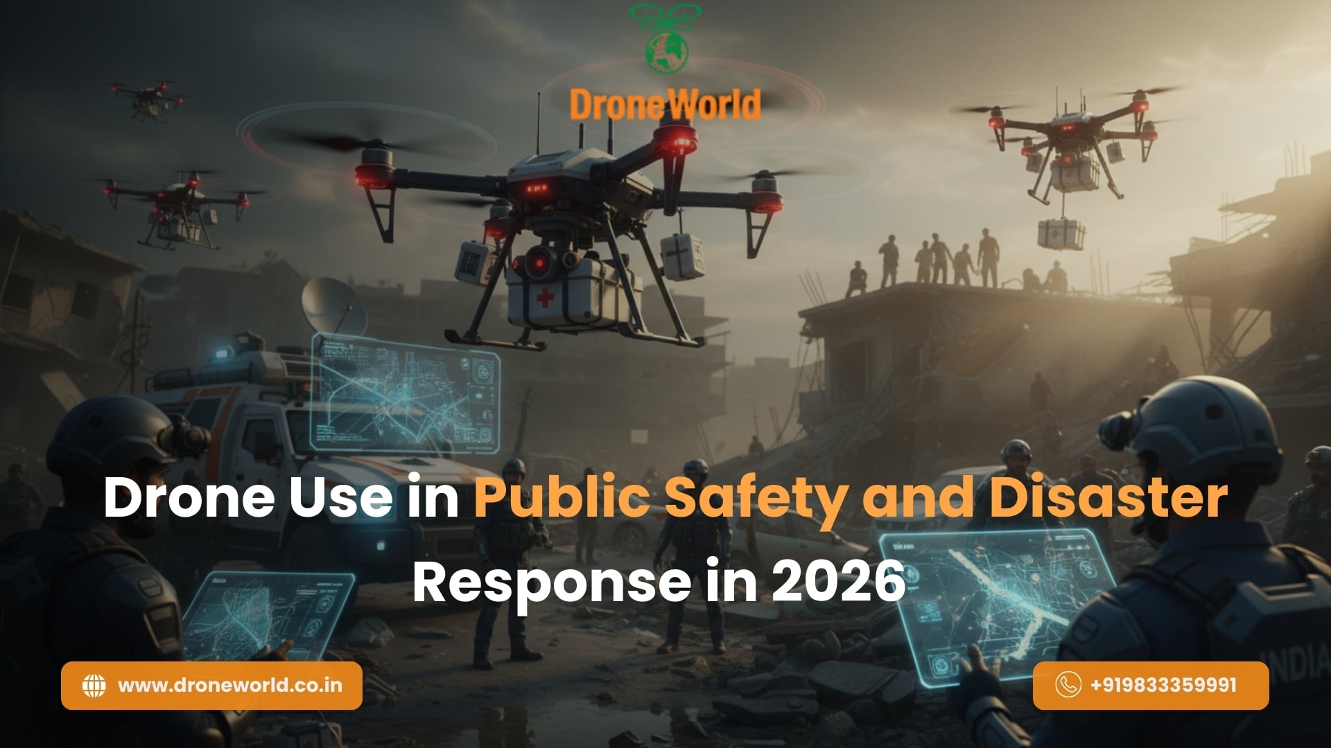 Drone Use in Public Safety and Disaster Response in 2026