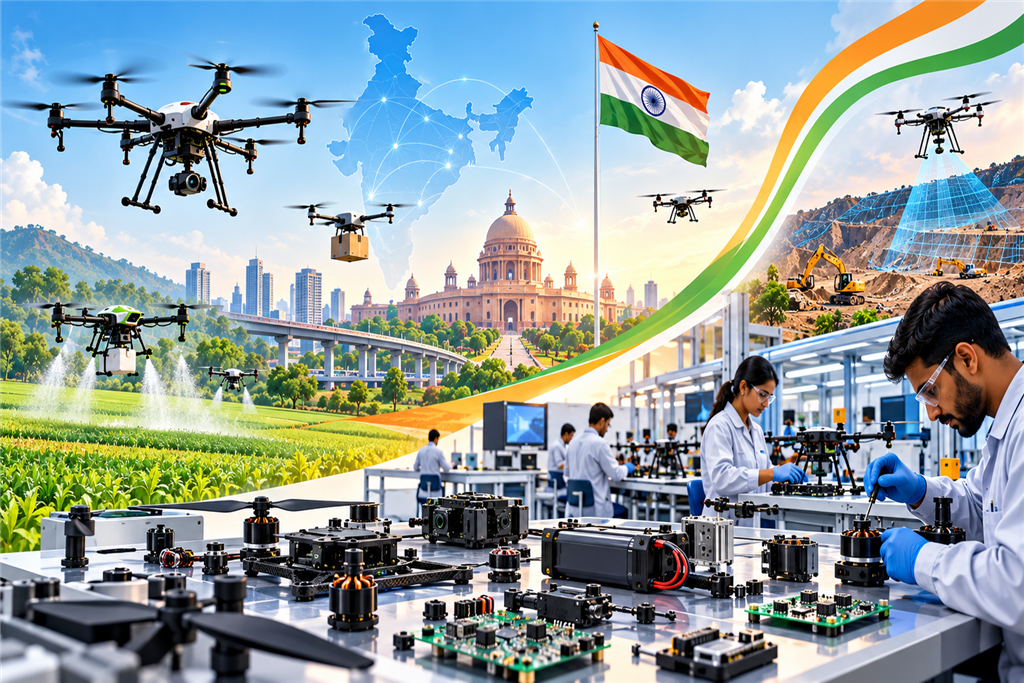 ANRF MAHA Drones: Funding Indian Research on Drone Components
