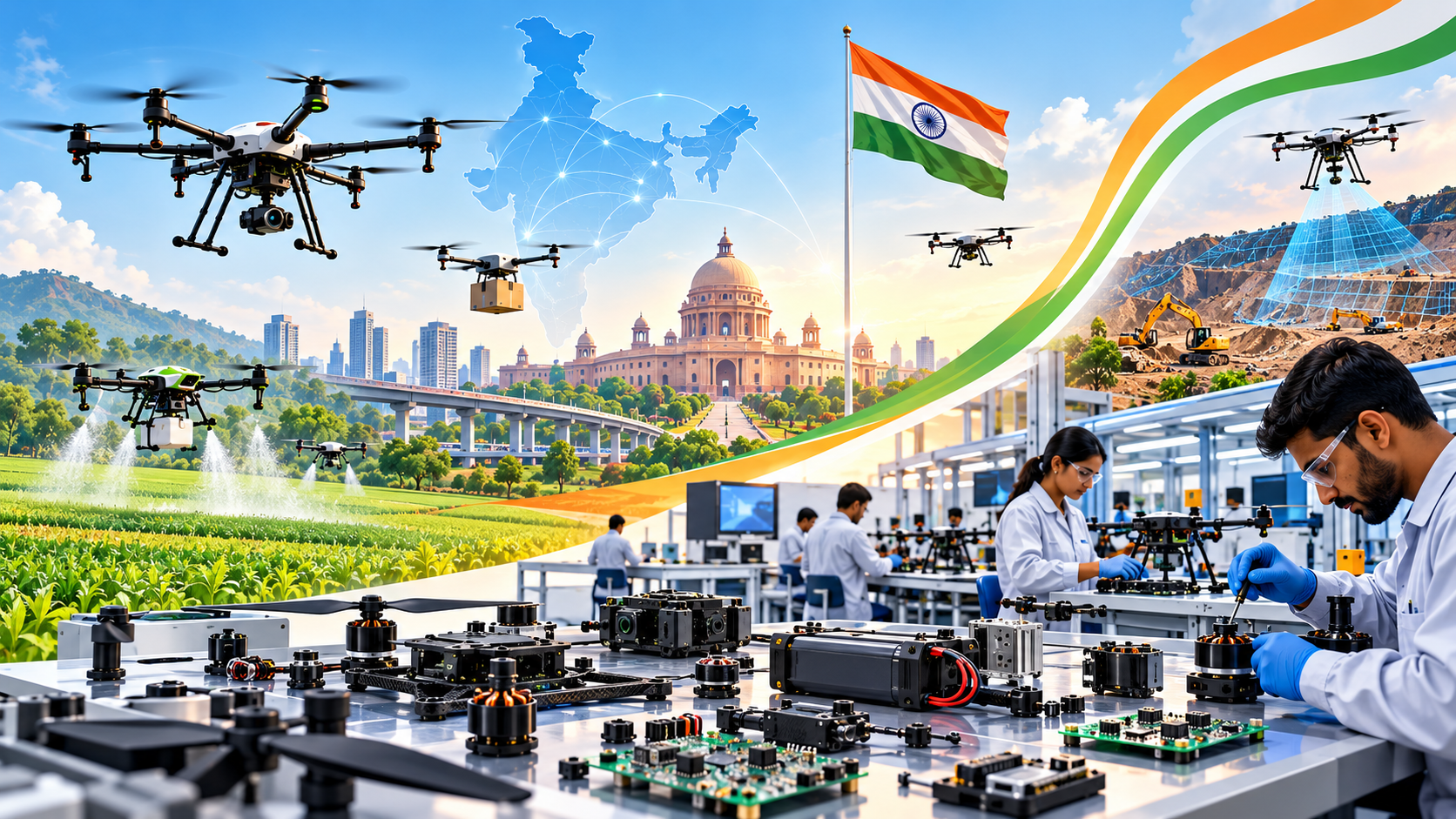 ANRF MAHA Drones: Funding Indian Research on Drone Components
