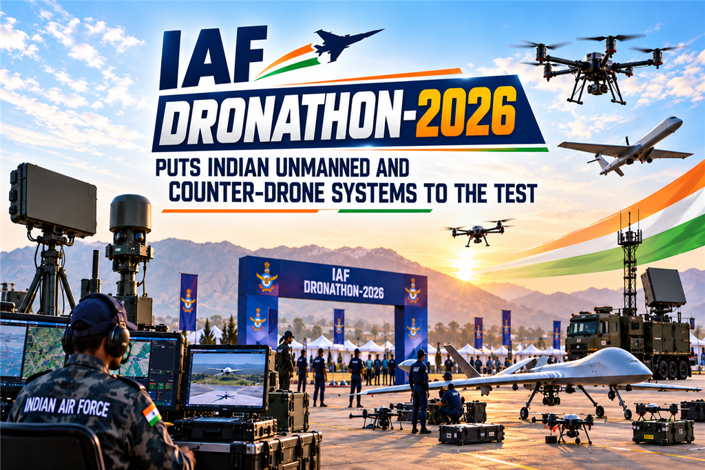 IAF Dronathon-2026 Puts Indian Unmanned and Counter-Drone Systems to the Test