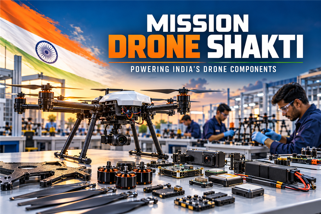 Mission Drone Shakti: Government Plans a Bigger Push on Drone Components