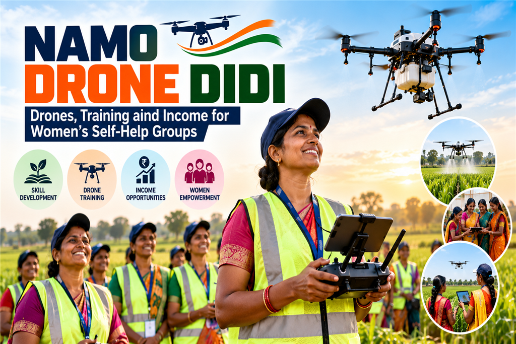 Namo Drone Didi: Drones, Training and Income for Women’s Self-Help Groups