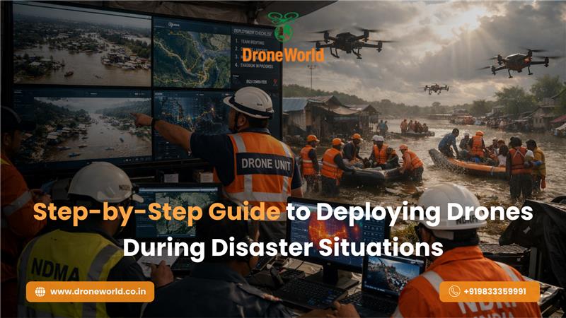 Step-by-Step Guide to Deploying Drones During Disaster Situations